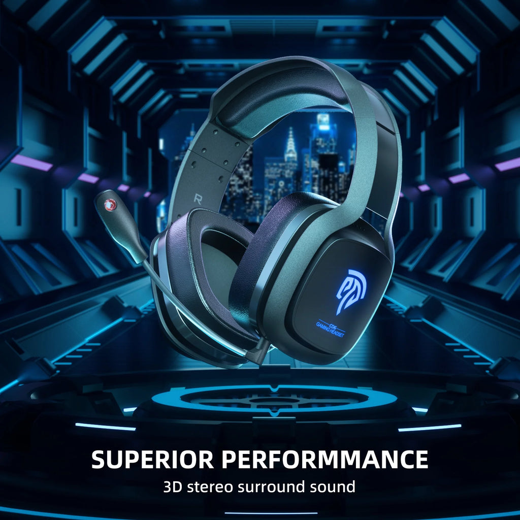 Wireless PC Gaming Headset with Detachable Microphone S294