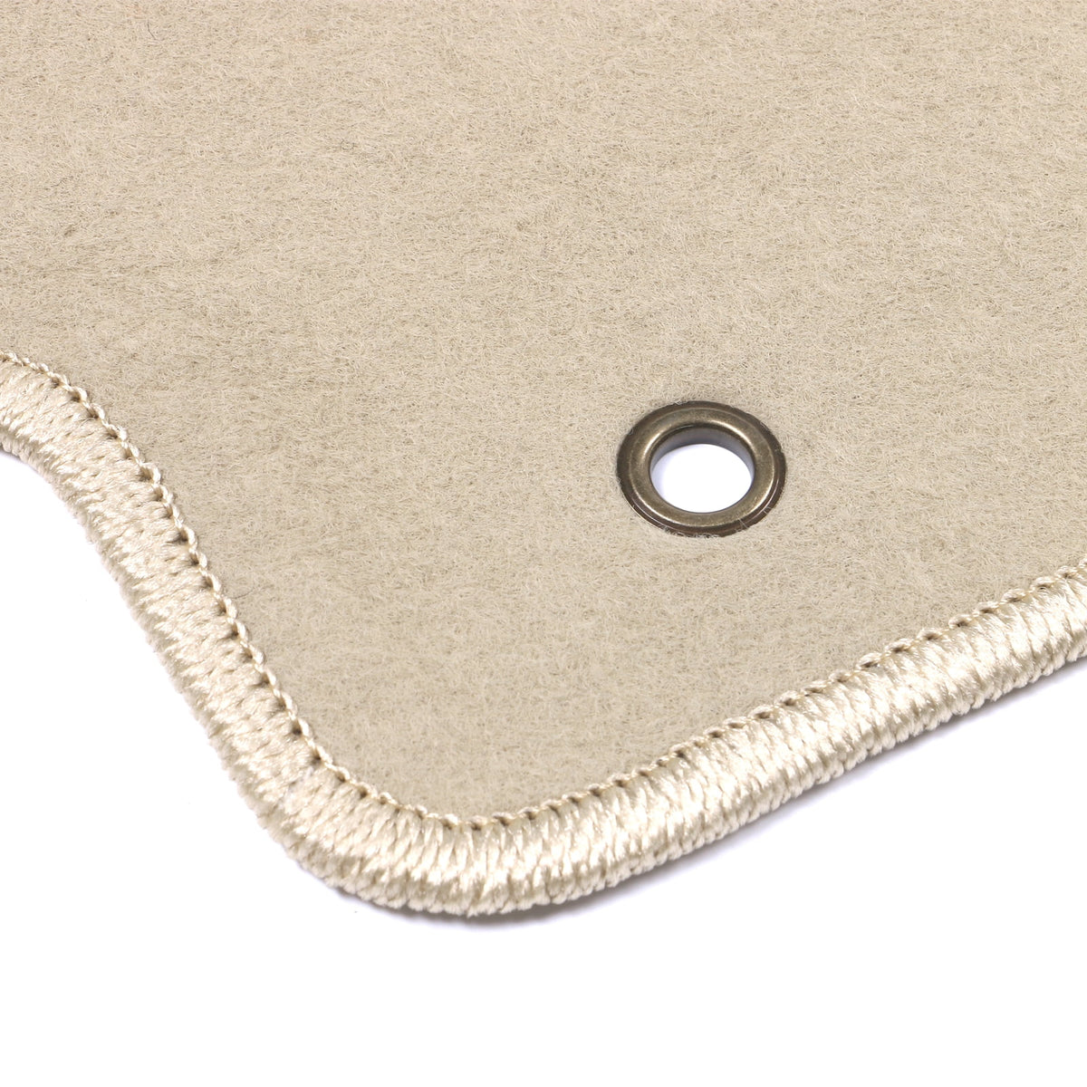 Beige Nylon 4PCS Car Floor Mats E438710