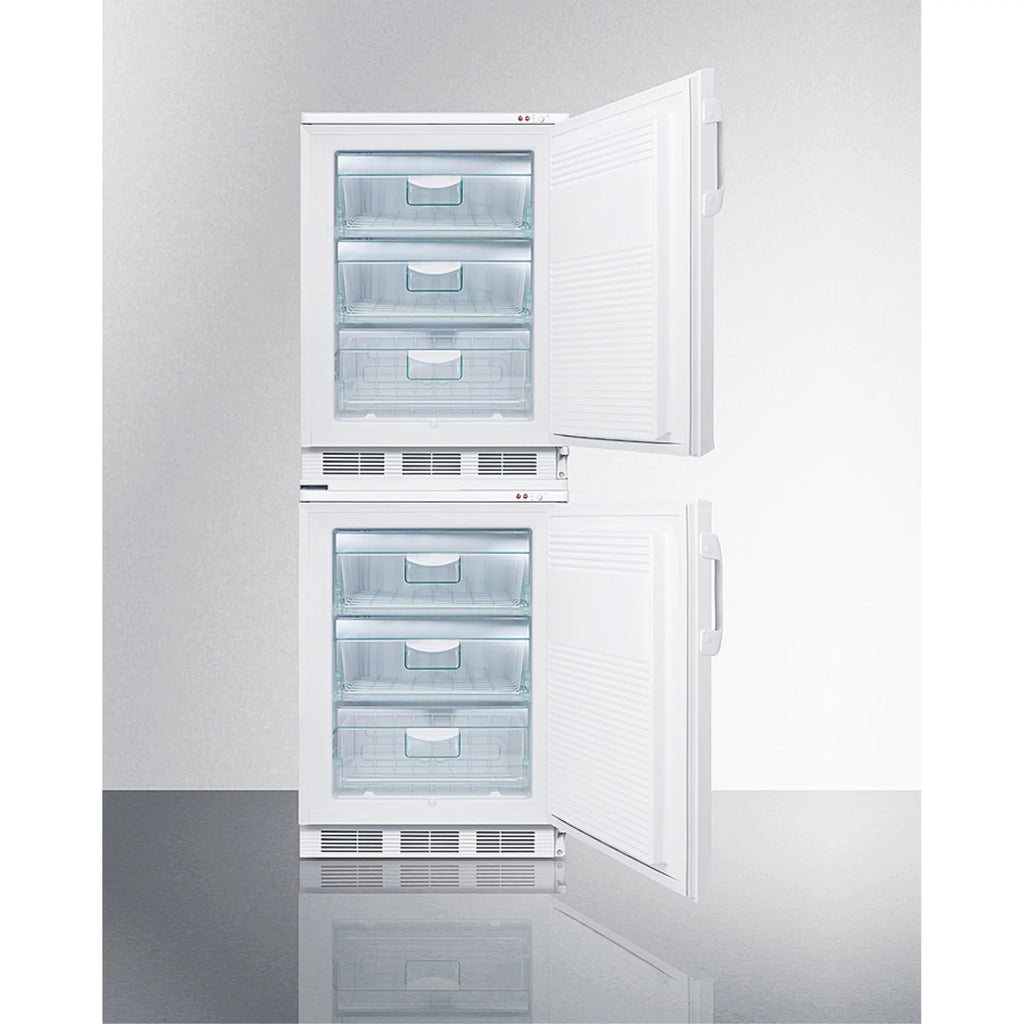 VT65ML locking low temperature all-freezers with stacking kit O982