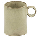 Beige Porcelain Mug with Handle R667