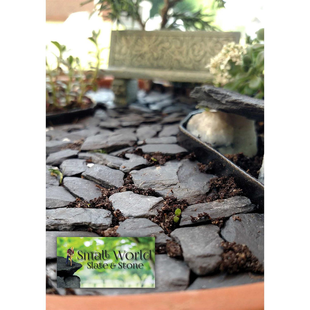 Natural Slate Stone 1/2 to 1 inch Stones A2194