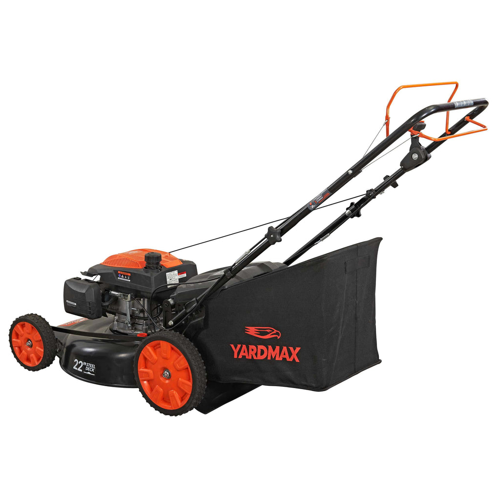 22 in. 201cc 6 Speed 3-in-1 Gas Self Propelled Lawn Mower N5097