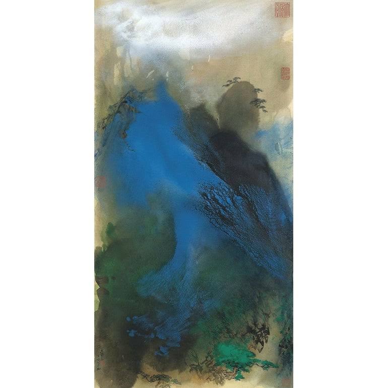 Giclee Print Chinese Painting Silver Frame I768