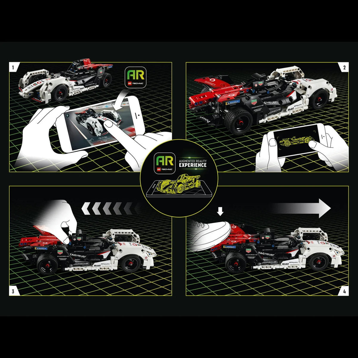 Pull Back Toy Racing Car Model Building Kit L3713