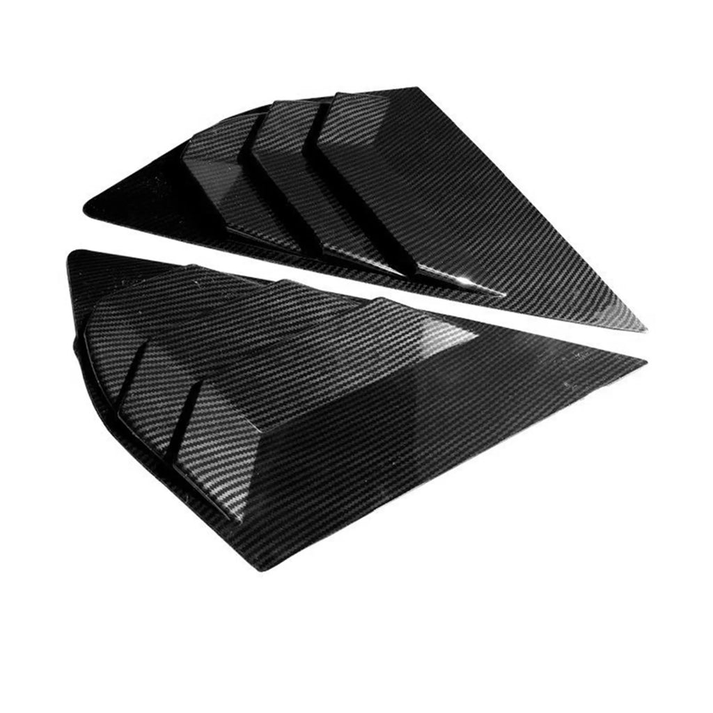 Rear Window Louvers Carbon Fiber Style K914387