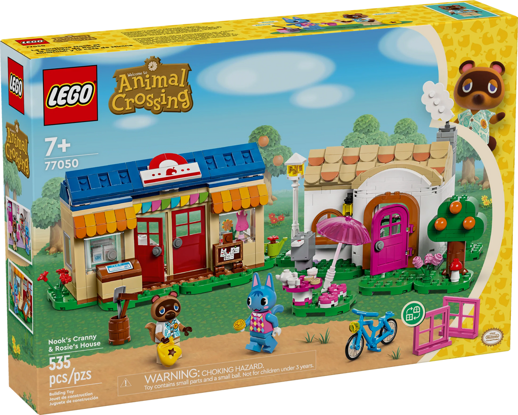 Animal Crossing Buildable Video Game Toy with 2 Figures C774