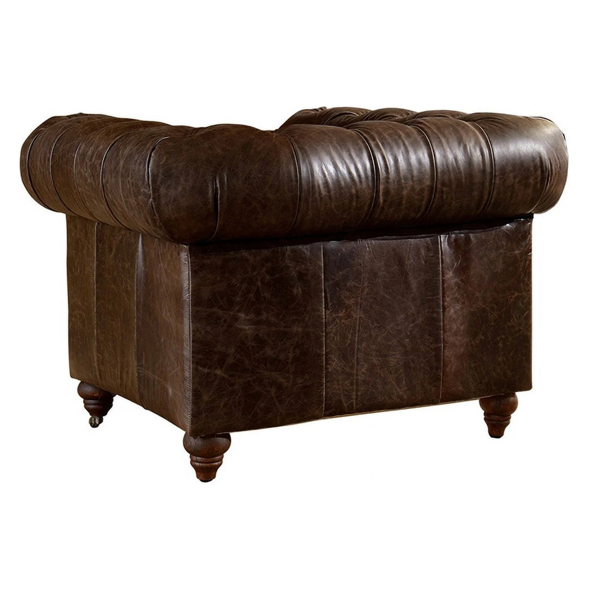 47" Brown Leather Sofa B446833
