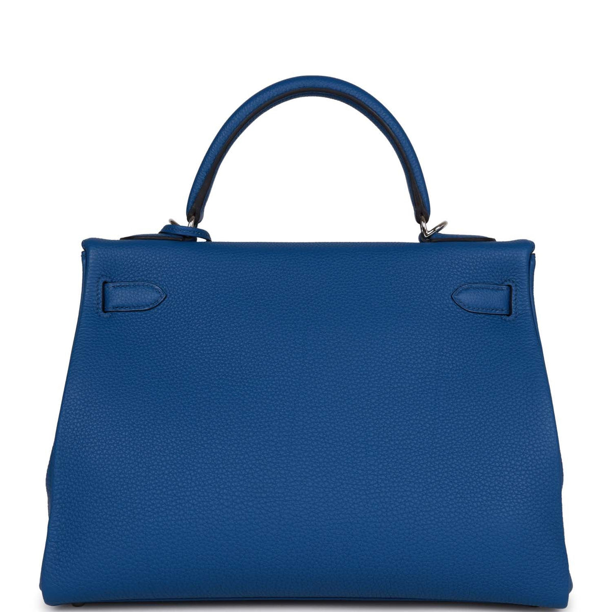 Bleu France Togo Palladium Hardware Handbag D969