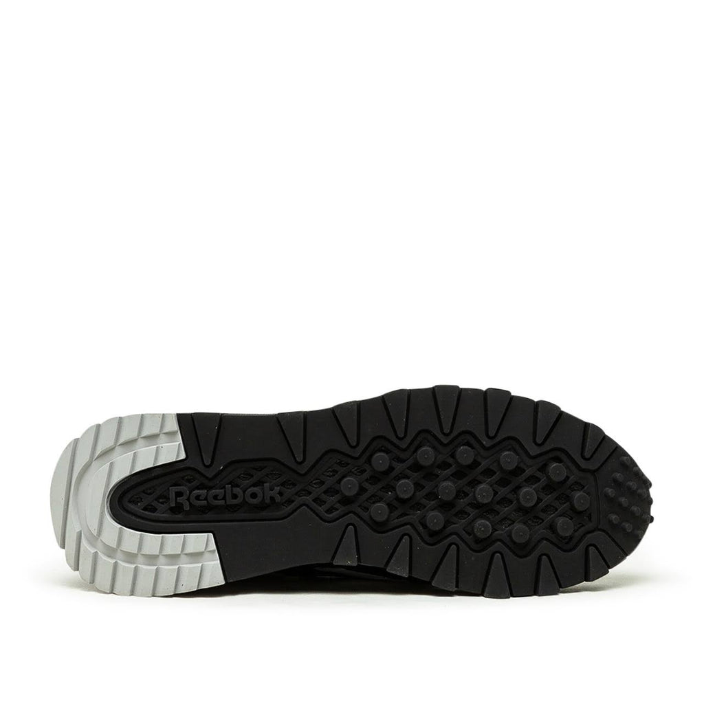 Black Leather Sneakers Q1944
