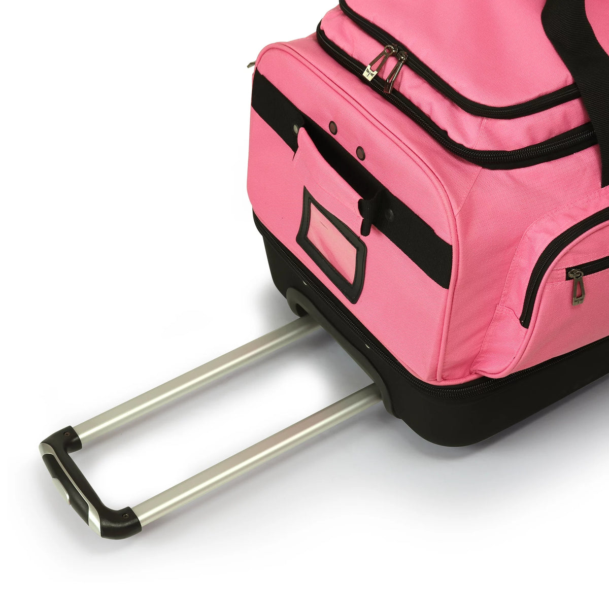 Pink/Black 28 inch Collapsible Duffel with Wheels H699983
