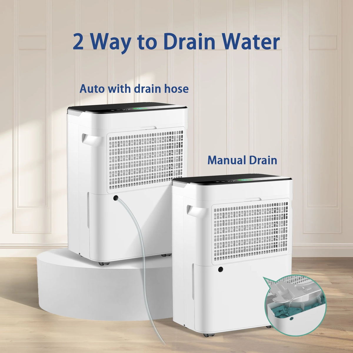 50 Pint Dehumidifier with Humidity Control M558