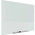White Frameless Magnetic Glass Markerboard L777