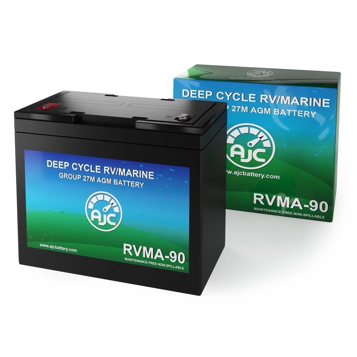 27M Deep Cycle Marine and Boat Battery E550