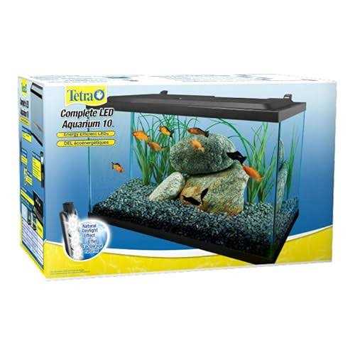 10 Gallon Glass LED Aquarium Kit Y3170