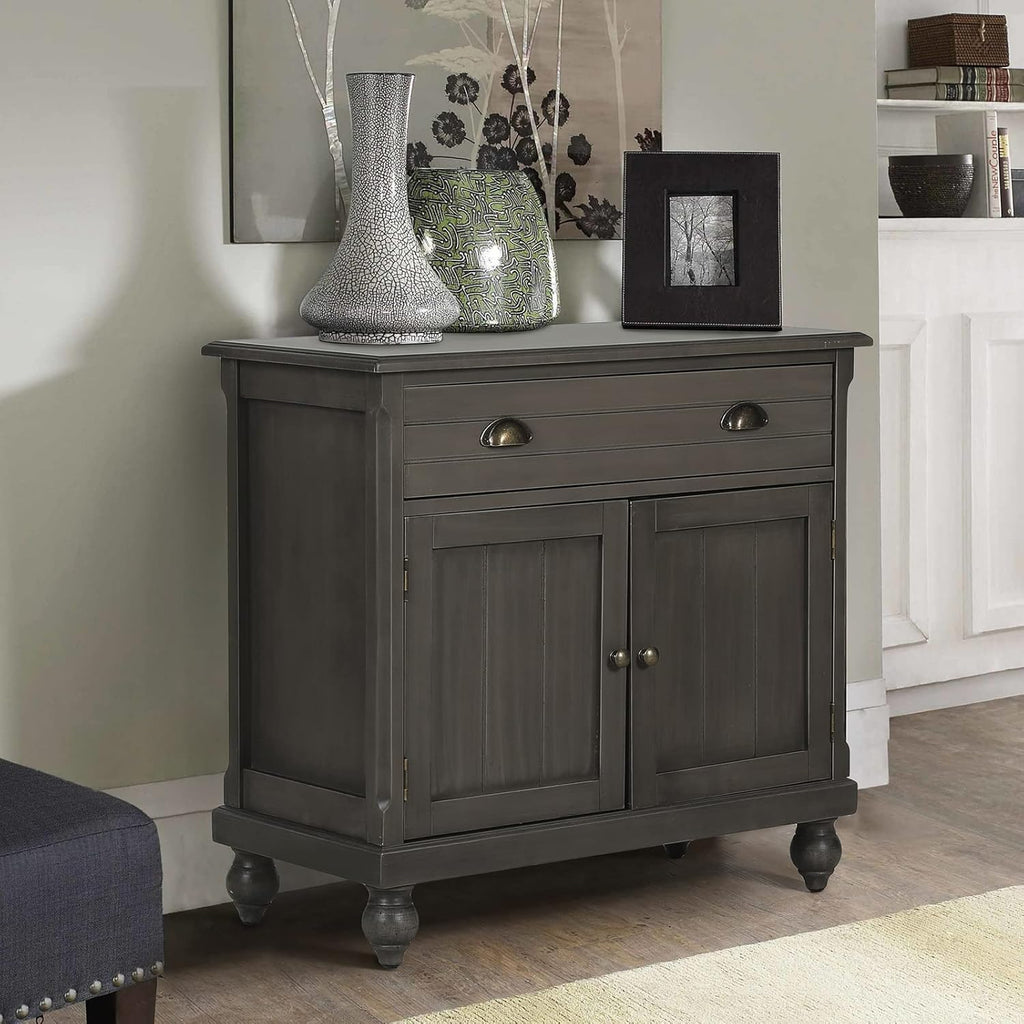 White Storage Cabinet with 2 Doors G319762