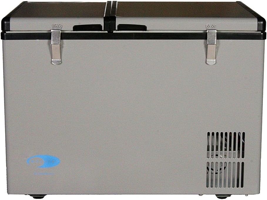 85 Quart Portable Fridge Freezer Gray P251