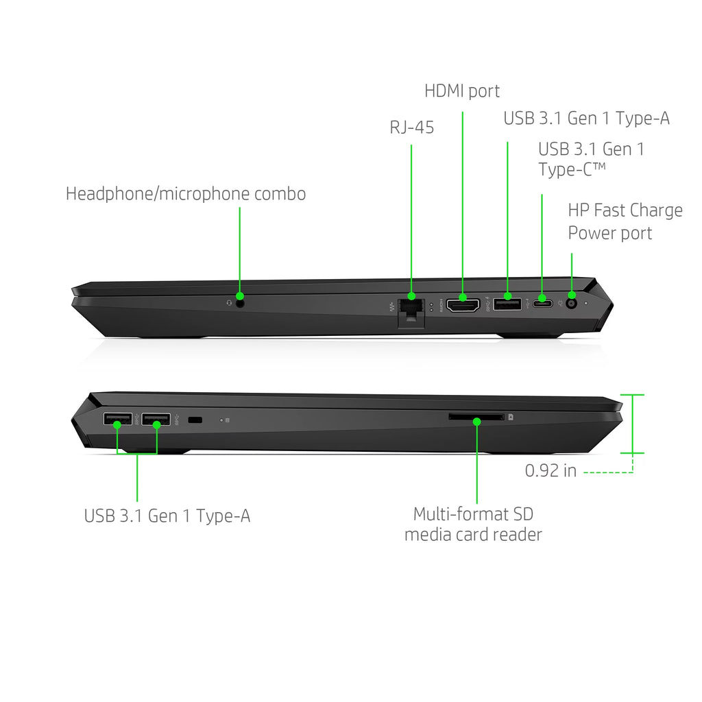 15.6" FHD Gaming Laptop, Intel Core i5-9300H, 8GB SDRAM, 256GB SSD L807