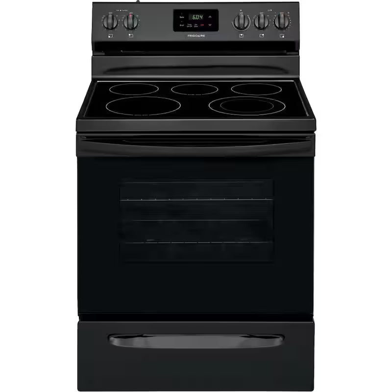 Electric Range with Manual Clean in Black R587