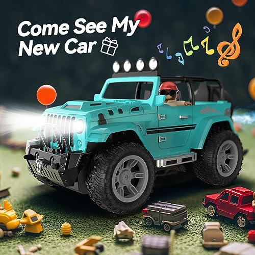 1:16 Remote Control Truck with Trailer Hitch Z8963