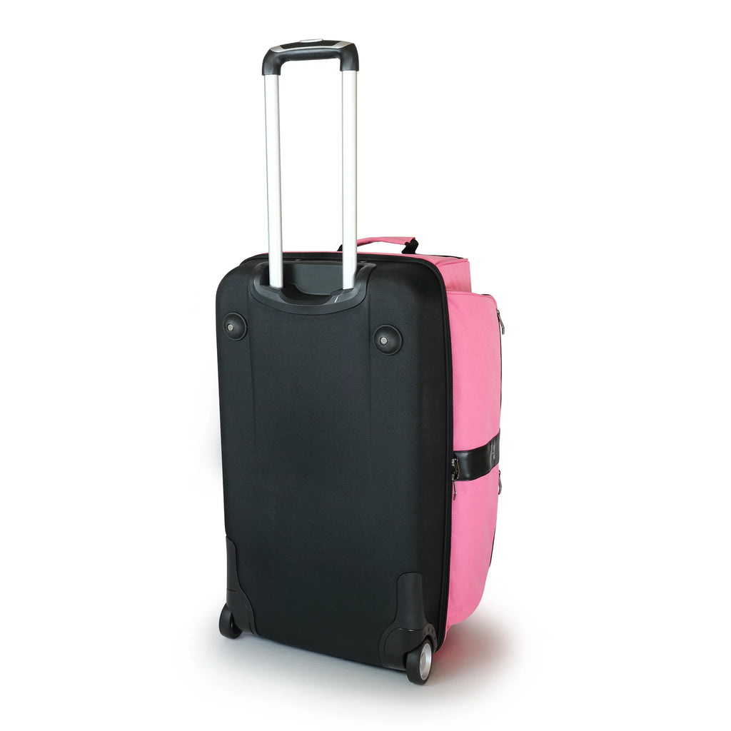 Pink/Black 28 inch Collapsible Duffel with Wheels H699983
