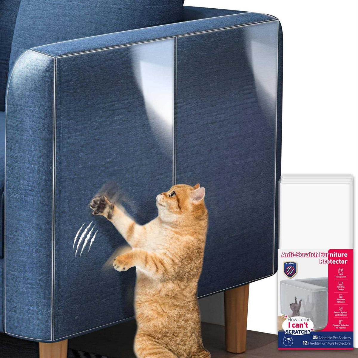 Cat Scratch Furniture Protectors F641914