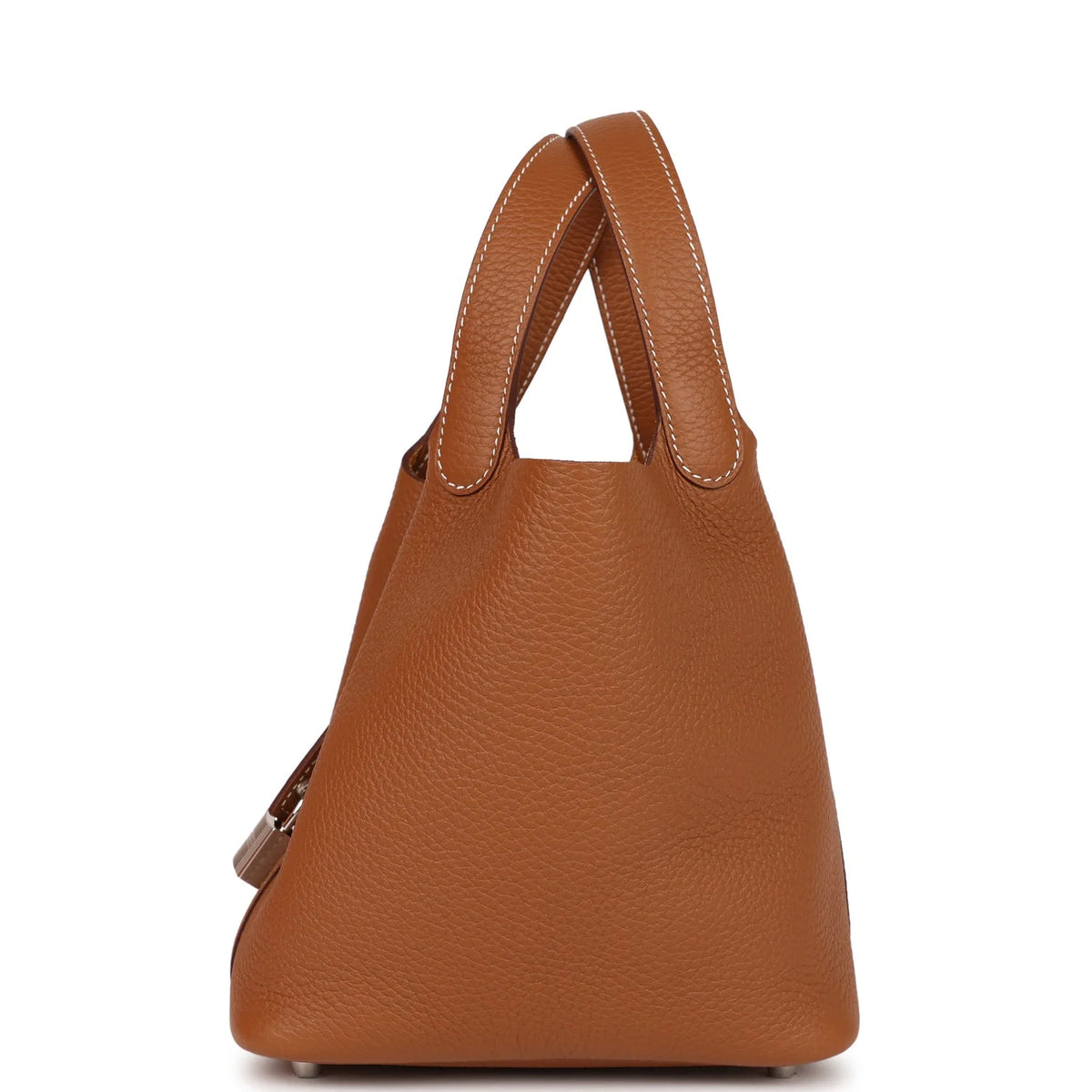 Gold Clemence Leather Handbag O846403