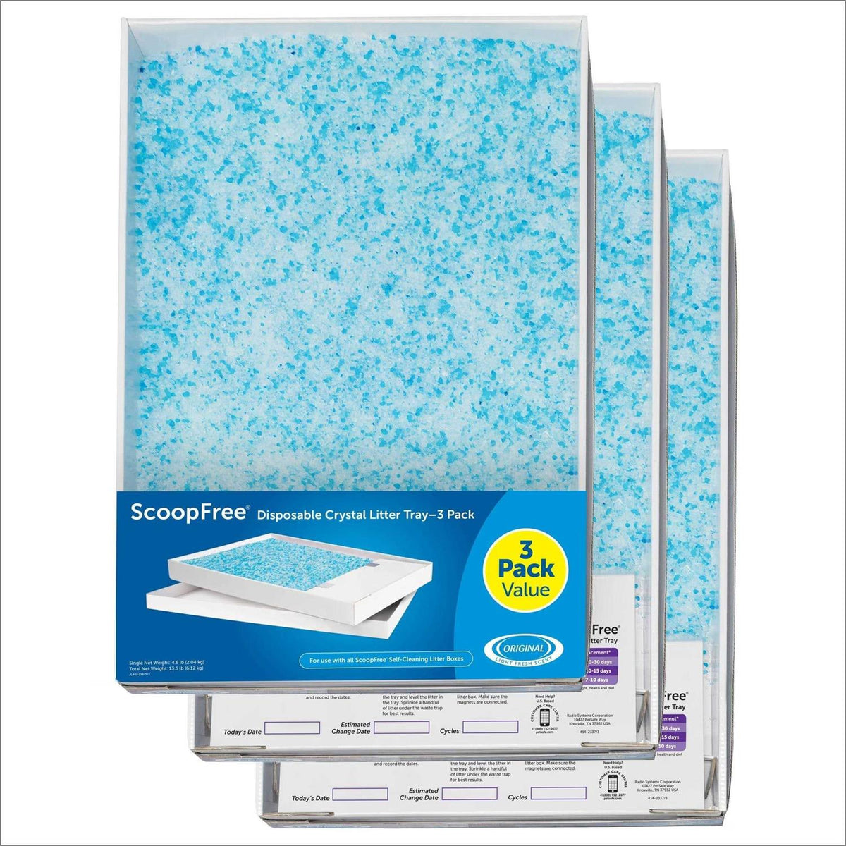 Crystal Disposable Litter Tray F62957