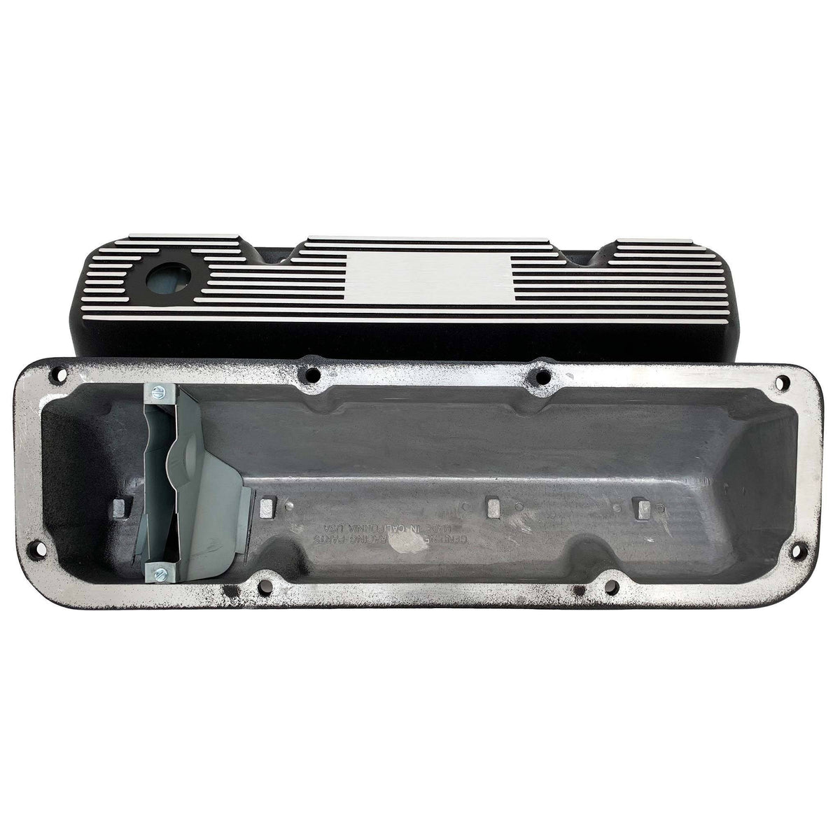 Black Die-Cast Aluminum Valve Covers Z15473