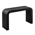 Black Acacia Finish Console Table Y944062