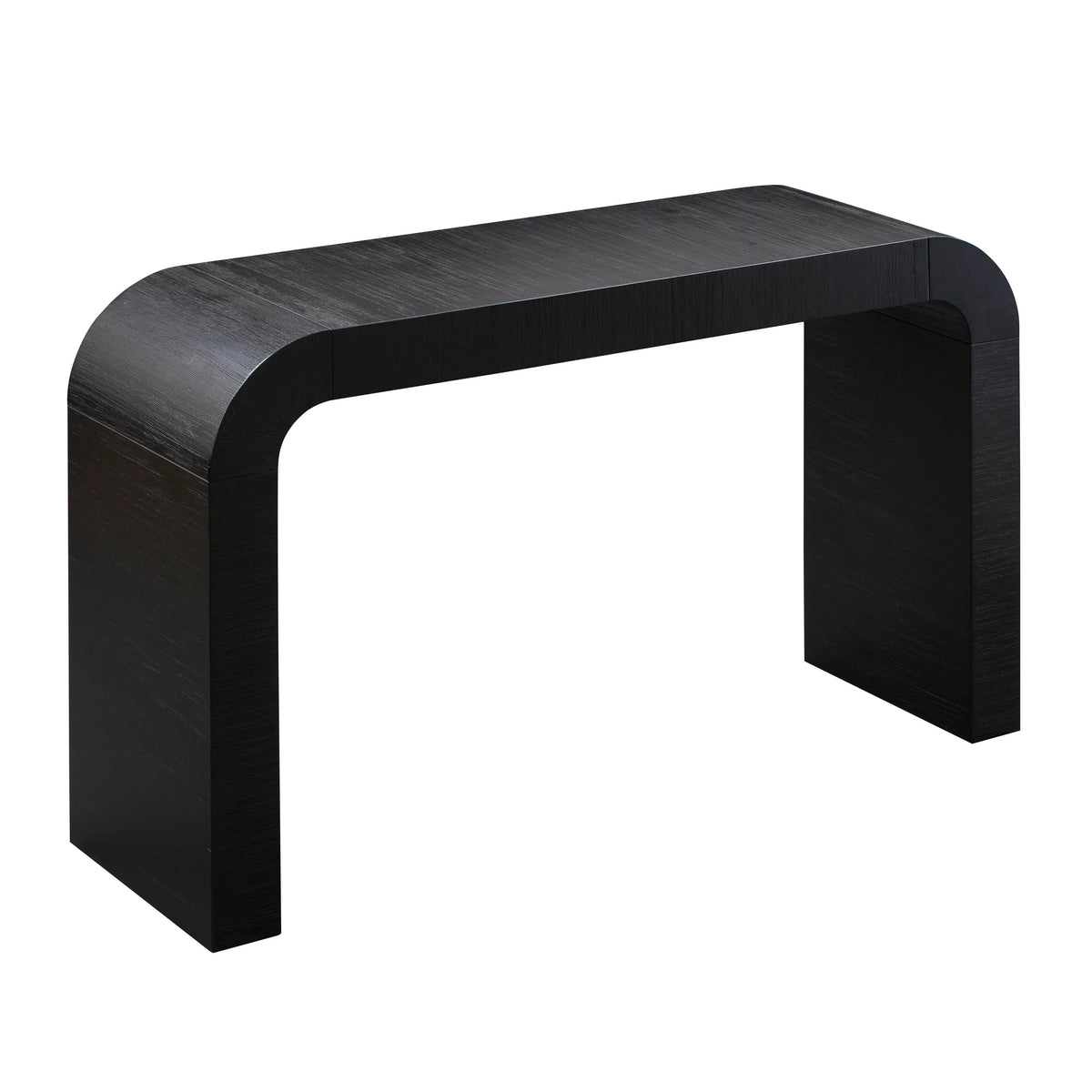 Black Acacia Finish Console Table Y944062