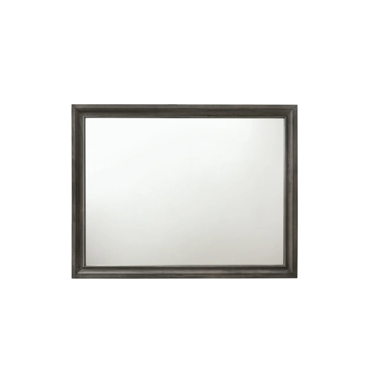 Wooden Decorative Mirror with Beveled Edges Z10125