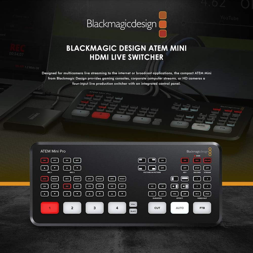 HDMI Live Stream Switcher R712