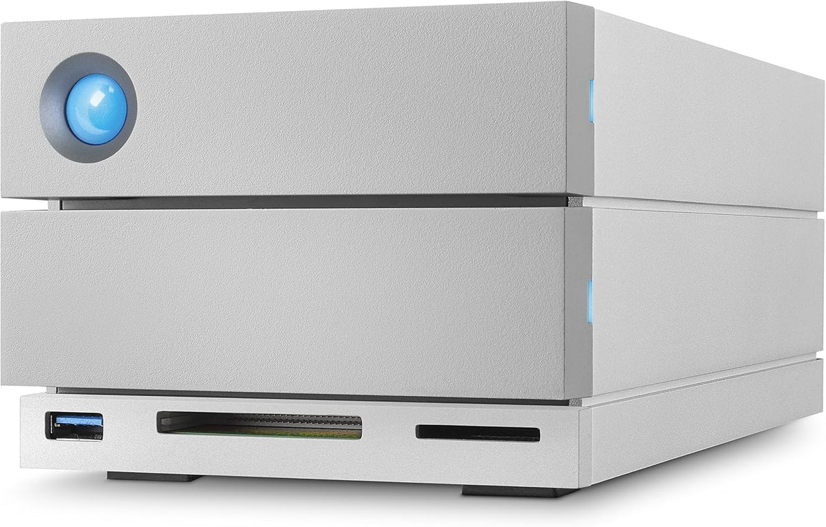 8TB External RAID Hard Drive with SD Card CF Card Slots Y403726