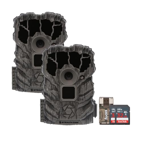 14MP Trail Camera Bundle with 32GB Memory Card and Card Reader H856009