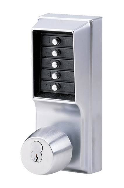 Mechanical Keyless Pushbutton Door Lock with Knob P61032