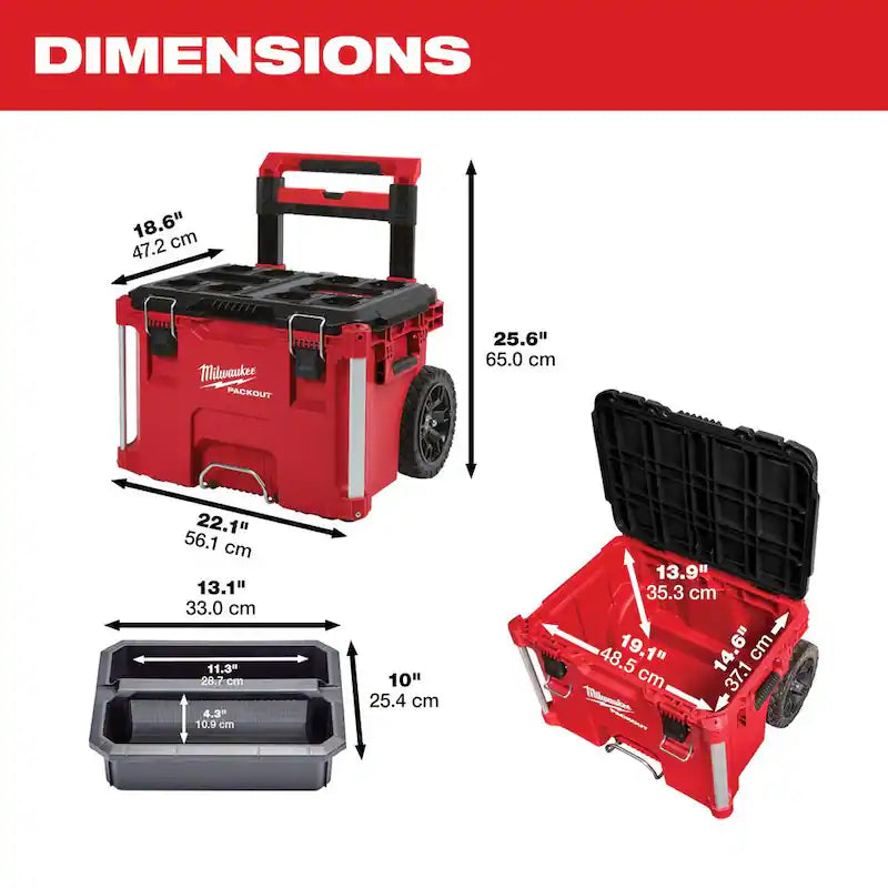 22 in. Rolling Modular Tool Box X4293