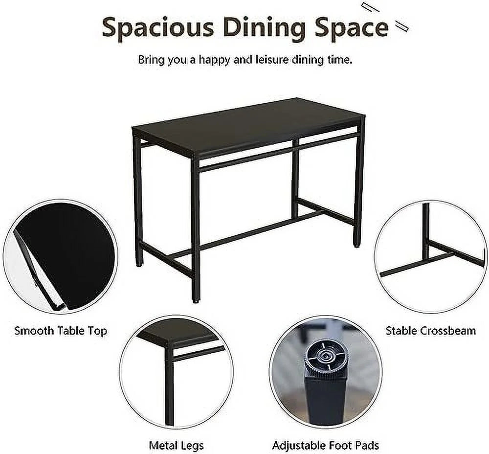 Dining Table Set for 4 5 Pieces L85278