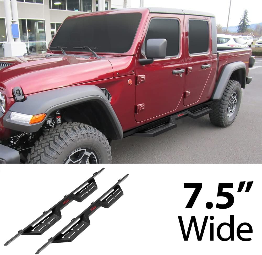 Steel Drop Down Style Running Boards Crew Cab M821514