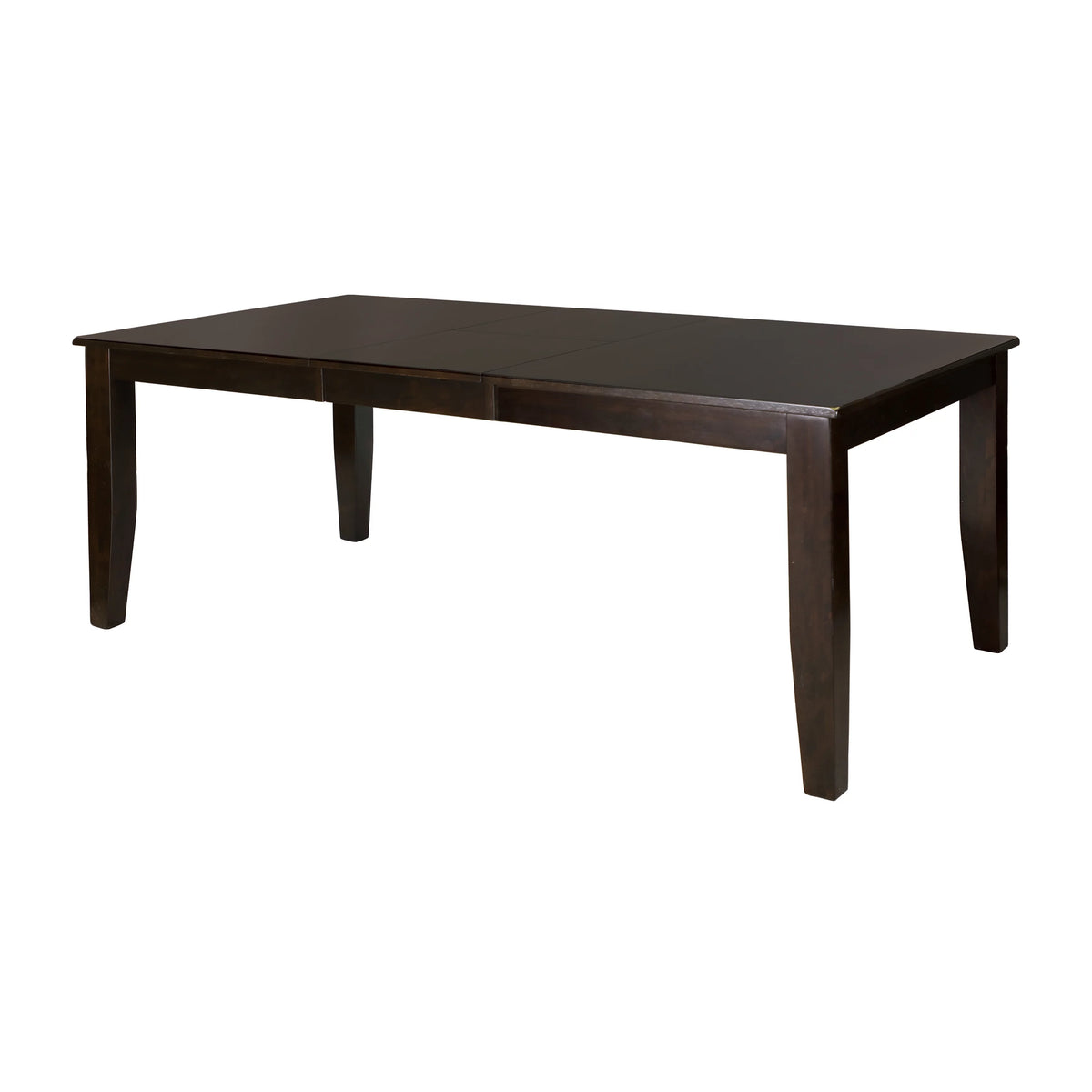 5pc Dining Room Table and 4 Side Chairs Merlot Finish C849356