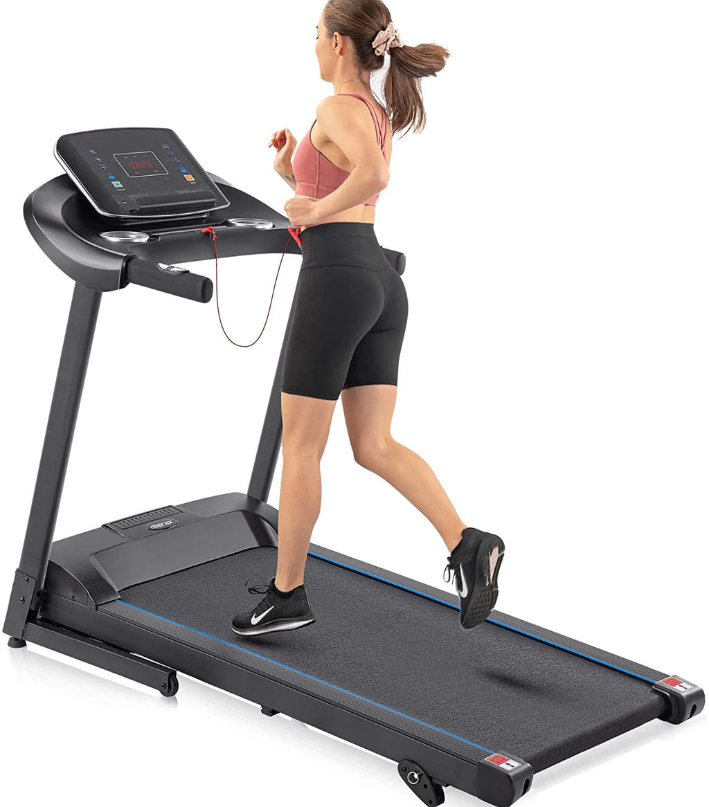 3.5HP Foldable Electric Treadmill with Incline Q230425