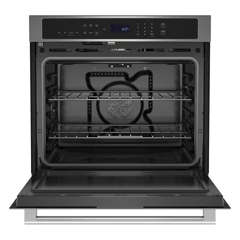 27 in. Single Electric Wall Oven with Convection Self-Cleaning in Stainless Steel F210133