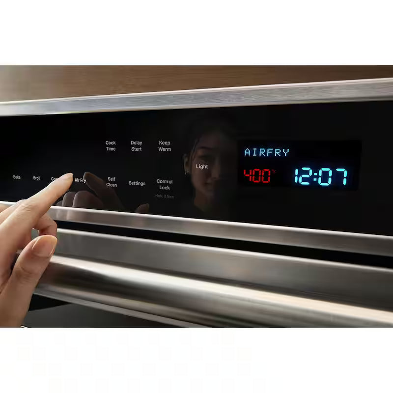 27 in. Single Electric Wall Oven with Convection Self-Cleaning in Stainless Steel F210133