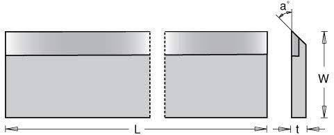 Carbide Tipped 45 Deg Cut Angle P280
