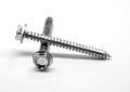 Sheet Metal Screw Hex Washer Head Low Carbon Steel Zinc Plated M138806
