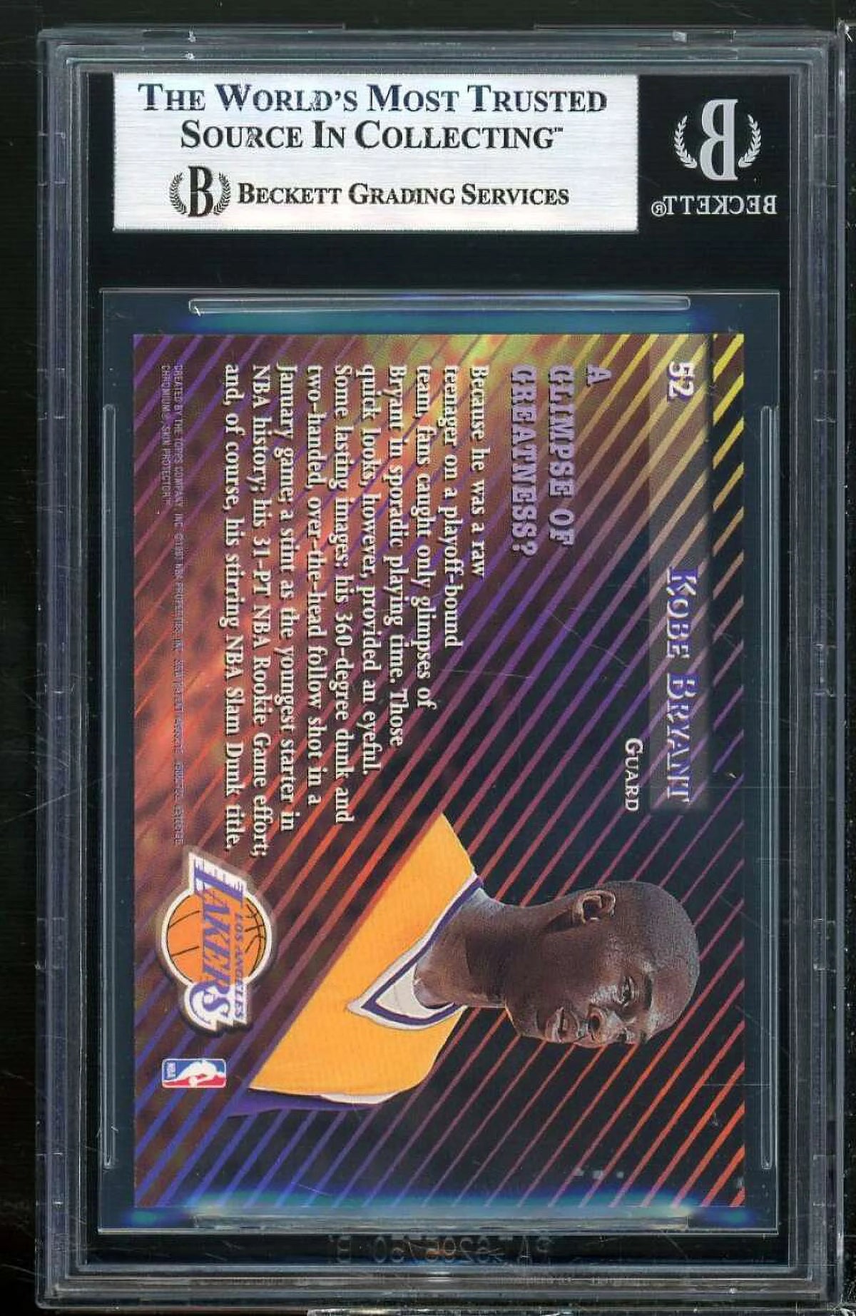 1996-97 Basketball Trading Card J105