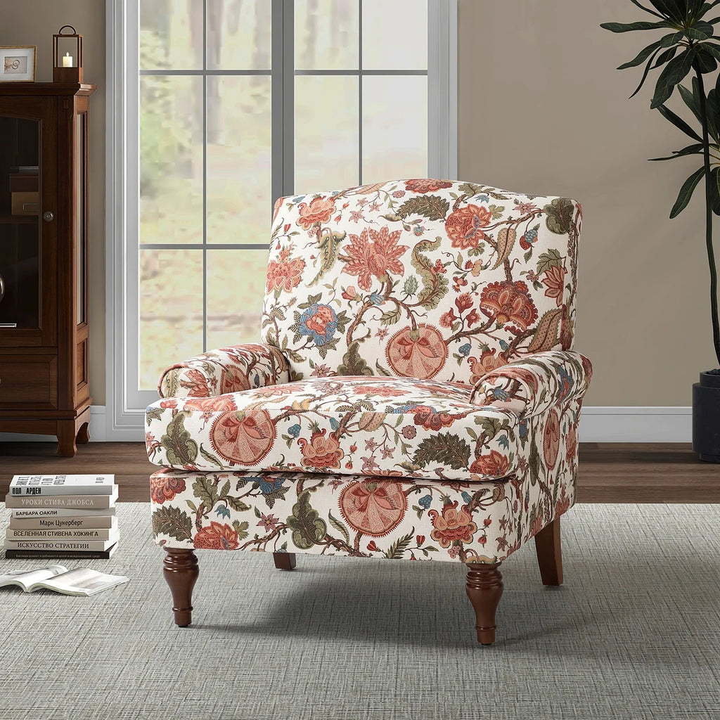 Wooden Upholstered Armchair B333259