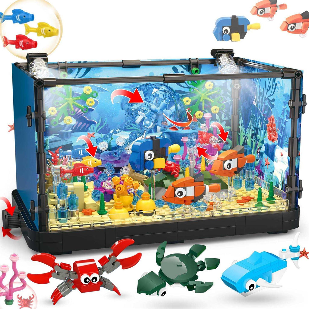 Fish Tank Building Block Aquarium E583