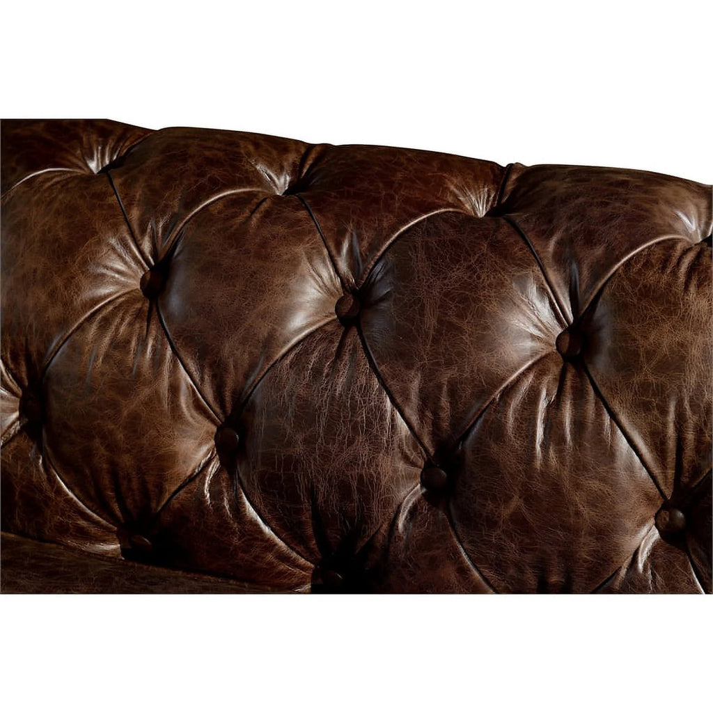 47" Brown Leather Sofa B446833