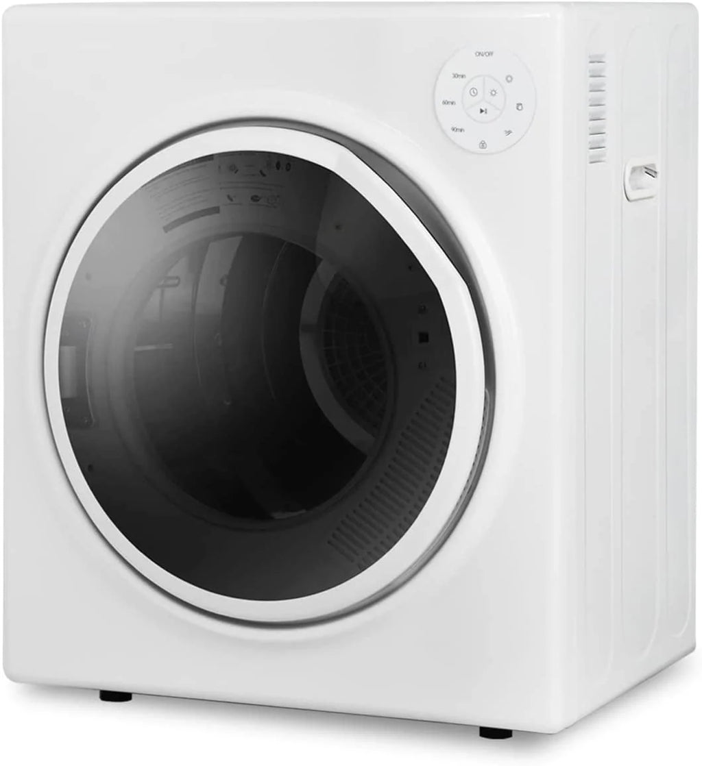 White 13lbs Portable Clothes Dryer with Stainless Steel Tub O2113