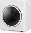 White 13lbs Portable Clothes Dryer with Stainless Steel Tub O2113